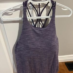 Size 8 Lululemon Purple Tank